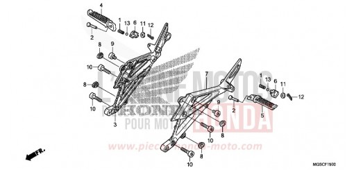 MARCHE NC700DD de 2013